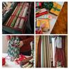 Dustproof Xmas Ornament Organizer Oxford Under Bed Storage Christmas Wrapping Paper Storage Bag