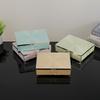 Luxury Square Jewelry Box With Rhinestones Embossed Home Decor