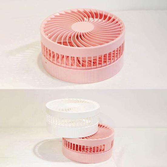 Trådløs Sammenleggbar Vifte med Fjernkontroll Sterk Luftstrøm Lav Støy Energisparende Oppladbar Justerbar Høyde Kjølevifte