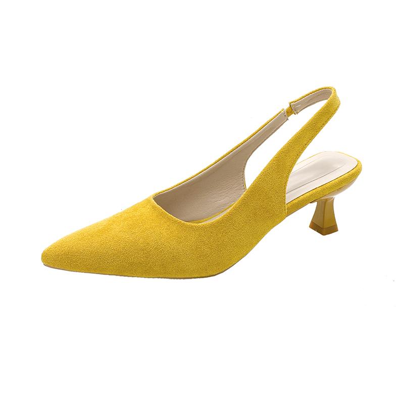 Fashion 2025 Fashion Slingbacks Women's High Heels Pointed Toe Thin Heels Slip On Pumps for Classics Shallow Daily Dress Sandals Zapatos