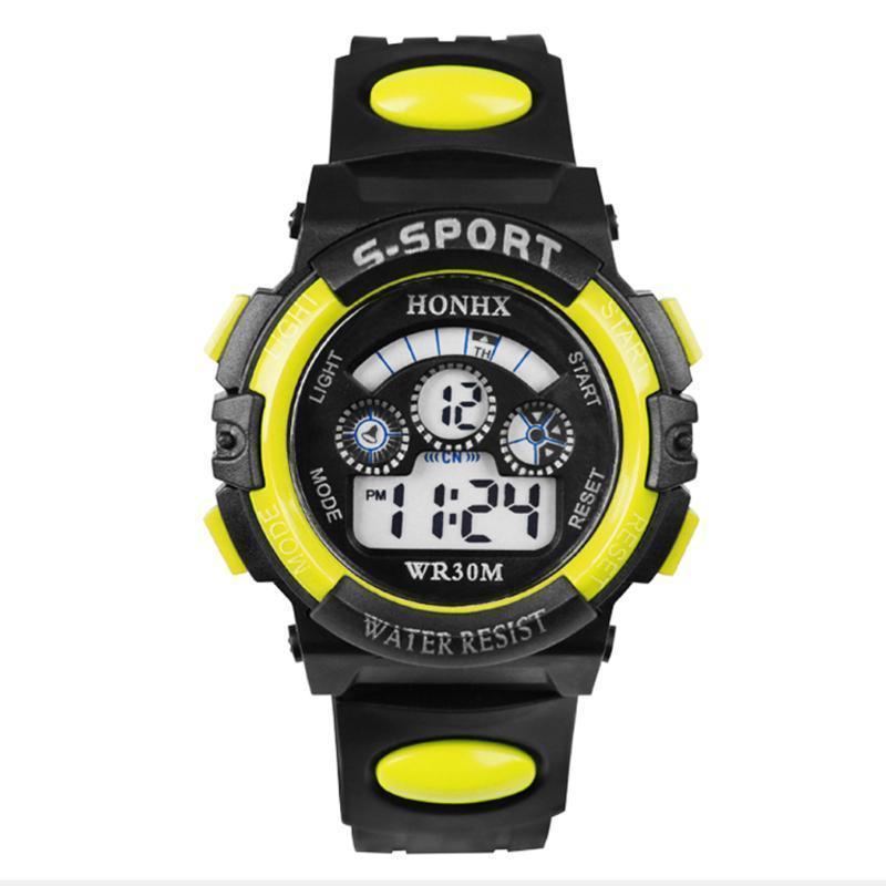 Voděodolné vojenské sportovní digitální hodinky Módní LED pánské hodinky