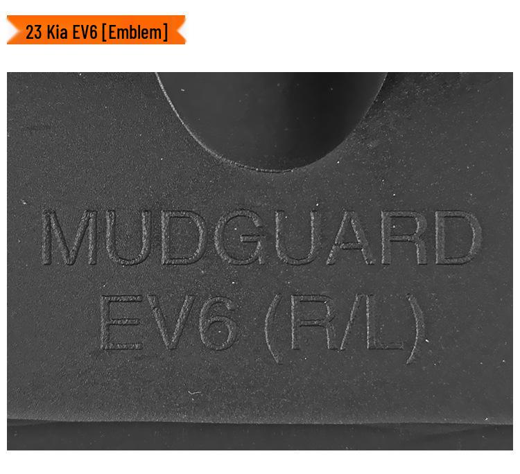 Kia EV6 2023 Mudguard Skin Tile Car Accessory