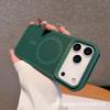 Heat Dissipation Magnetic Attraction Is Suitable for iPhone17promax Matte Mobile Phone Case Apple 16 Creative Hollow Mesh 15 Anti-drop