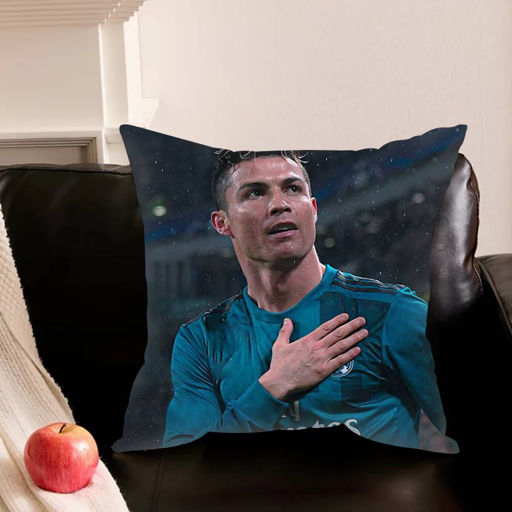 C-Cristiano-O R-Ronaldo-O Kussensloop Voor Sofa Kamer Kantoor Decor Afdruk Beschermer Kussenhoes Valentijnsdag Cadeau Op Maat