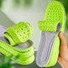 Sport-Einlegesohlen für Schuhe 4D Stoßdämpfung Deodorierend Atmungsaktiv Gepolstert Lauf-Einlegesohlen für Füße Mann Frau