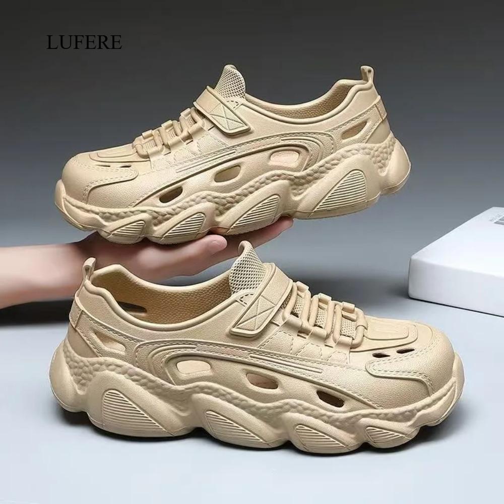 Men's Trendy Sandals Summer  Thick Bottom Anti-slip Breathable Cool Shoes Beach Slippers For Men