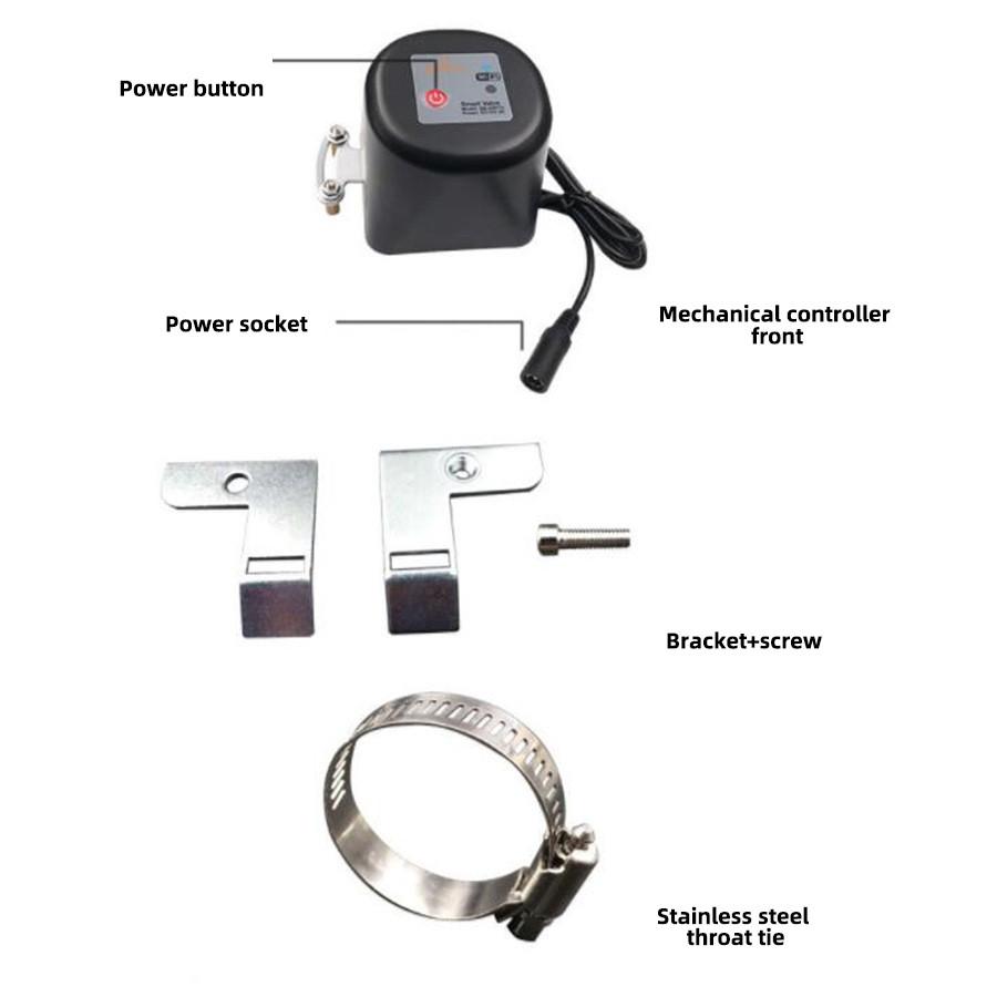 Smart Tuya Wifi Zigbee 3.0 Valve Controller APP Vodní ventil, vzduchový ventil, dálkové ovládání pro ovládání vodního/plynového ventilu