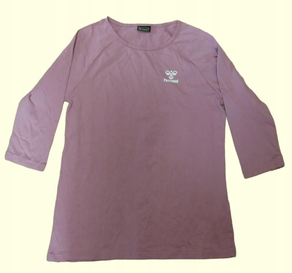 Y1263 HUMMEL LOGO T-SHIRT 3/4 WOMEN'S S
