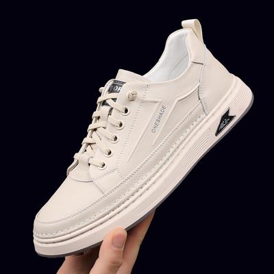 Men's Shoes Spring 2025 New Casual Board Shoes Lazy One Pedal White Shoes Men's Sports Shoes Tide
