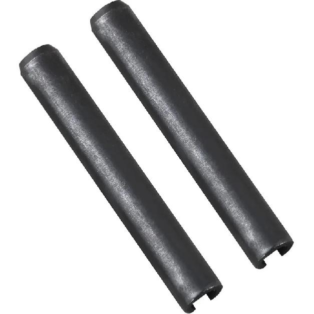 A Pair of Pallet Jack/Truck Wheels 3 X 3.75"with Pre-Installed Bearings, 20mm ID PU Tread - Includes Axles and Pins by JackCraft