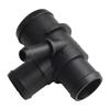 Engine Temperature Regulator BLACK Thermostat Housing Hassle-Free tallation Resistant To Rust Automotive Repair