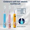 Children's electric toothbrush ultrasonic intelligent type-c rechargeable DuPont Soft bristles sensitive baby 3-12 years old