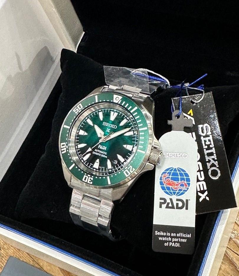 Seiko Prospex Padi Automatic Green Dial 200M Diver Men’s Watch SRPL53K1