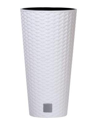 RATO TUBUS FLOWER POT - WHITE - PP-DRTUS250B