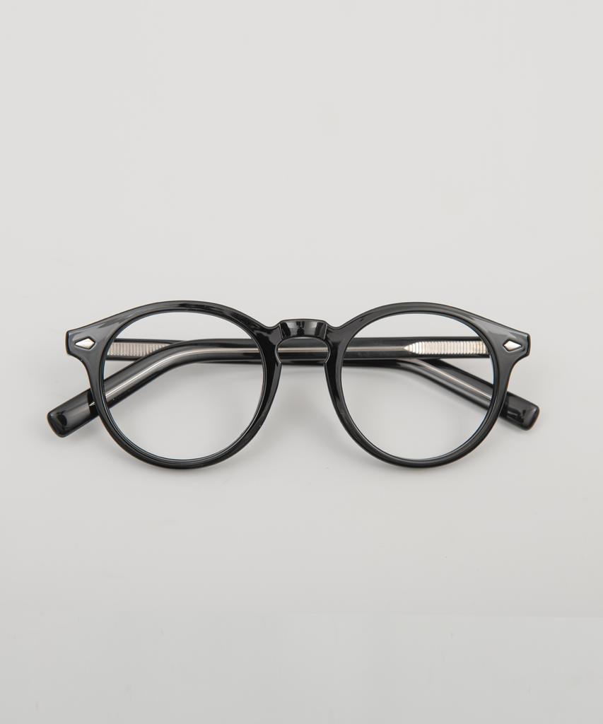 Eseubika Clay-C01 Blue Light Horn-Rimmed Glasses
