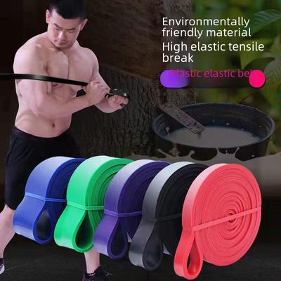 Fascia di Resistenza in TPE da Uomo per Fitness, Trazioni alla Sbarra, Squat e Yoga.