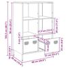 VidaXL Buffet haut vert olive 68x39x103,5 cm acier, armoire à livres, armoire à livres moderne, étagère à livres, étagère et 851386