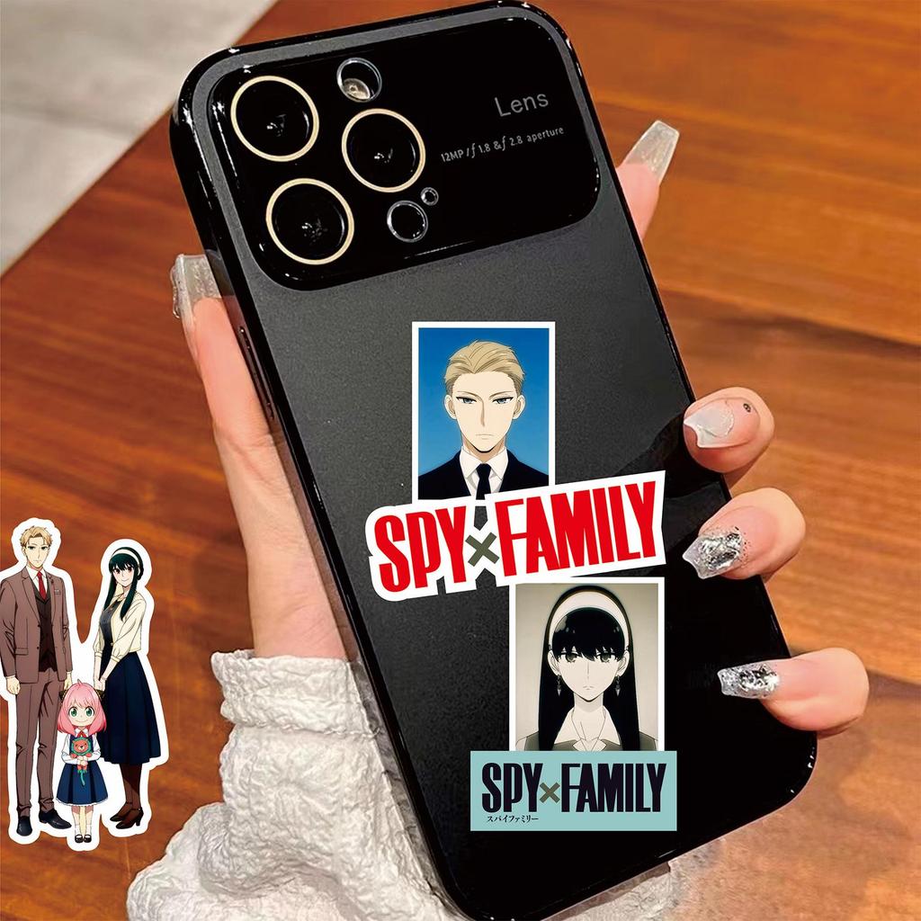 Spy X Family Anime Stickers: Loid, Yor, Anya for Journals and DIY Décor