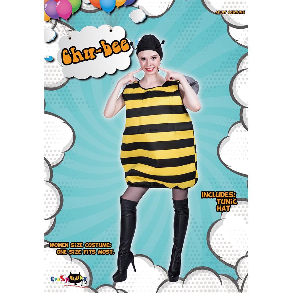 Adult Bee Insect Cosplay Costume - Halloween Role-Playing Outfit with Composite Sponge