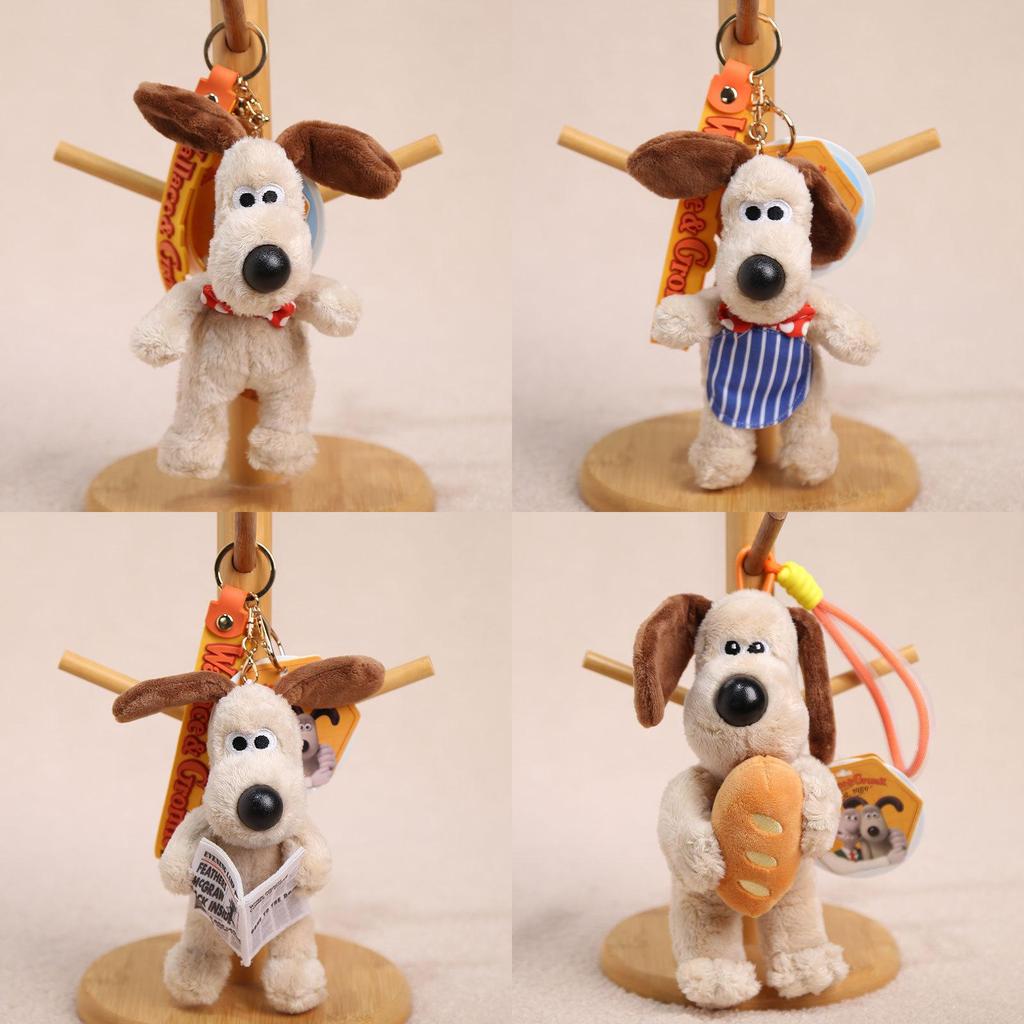 Wallace Gromit Plush Keychain With Pp Cotton Filling For Girls And Boys Gift