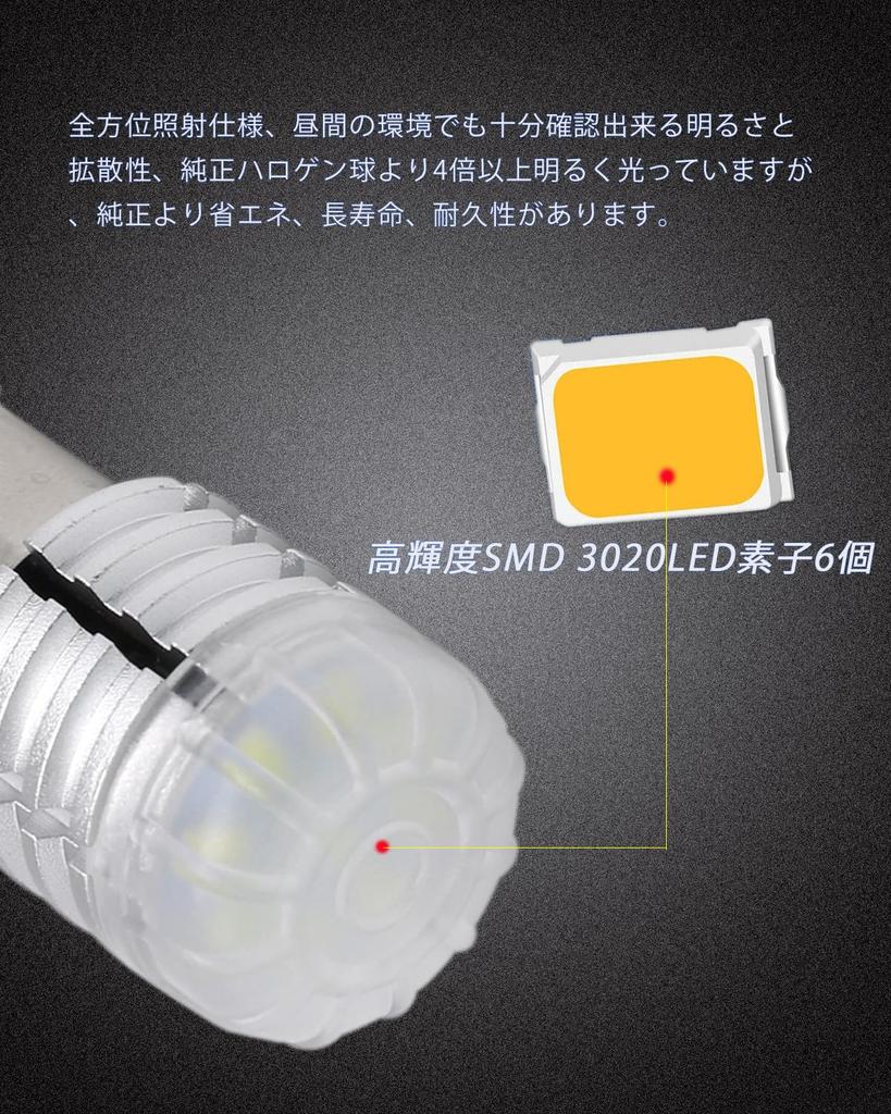 -24V S25 Dvouvláknová žárovka, Bílá, Ultra Jasná LED, 180° Kroků, 180 Stupňů (1157 BAY15D,