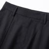 KOMPASU Elegant High-Waist Slit Midi Skirt