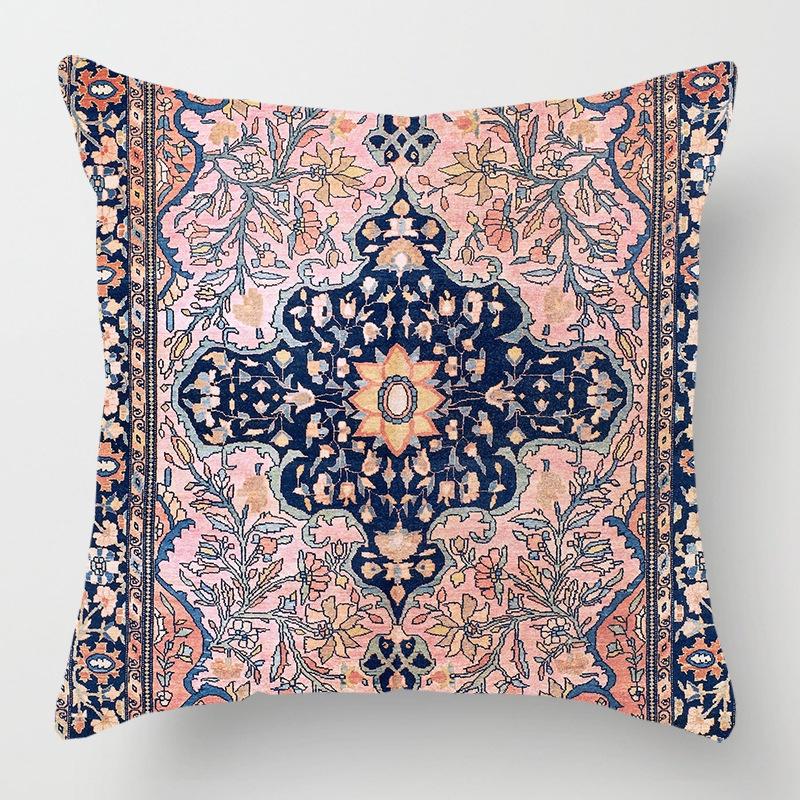 Exotic Pattern Garden Cushion Cover Pillow Case For Indoor Home Decor And Sofa Enhancement