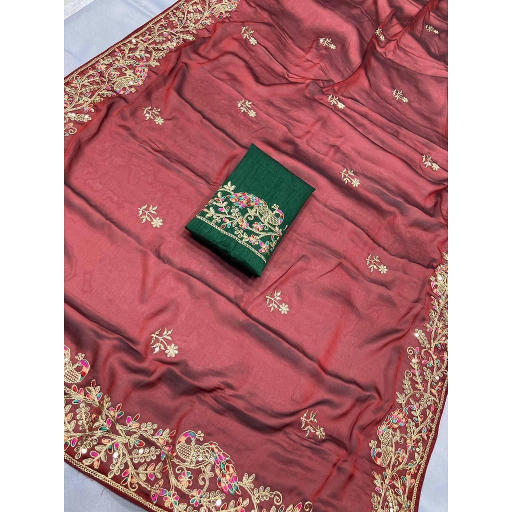 Trending Wedding Collection Rangoli Silk Saree