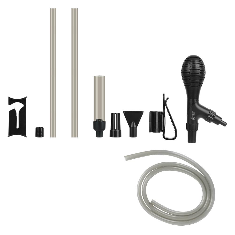Water Changer Water Flow Regulate Siphon for Fish Tank Gravel Cleaner Aquarium Water Change Pump Cleaning Tool Water Filter Pump