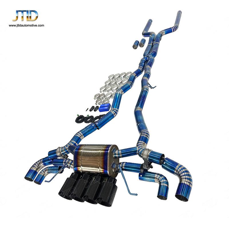 BMW M8 F91/F92/F93 Titanium Alloy Mid & Rear Exhaust with Valve