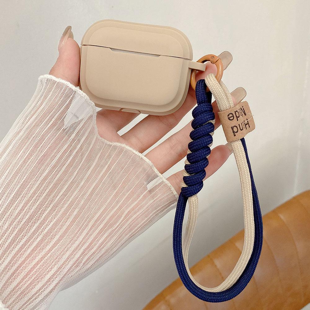 Cute Soft Headset Case For AirPods 2 3nd Generation Earphone Accessories For AirPods Pro 2 With -lost Lanyard Silicone Funda