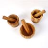 Bamboo Garlic Mortar and Pestle
