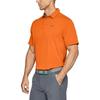 Under Armour Solid Color Polo Shirt Men tops Orange 1290140-800
