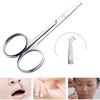 New Fashion Curved Stainless Steel Nose Hair Scissors Beauty Tool Ear Facial Trimmers
