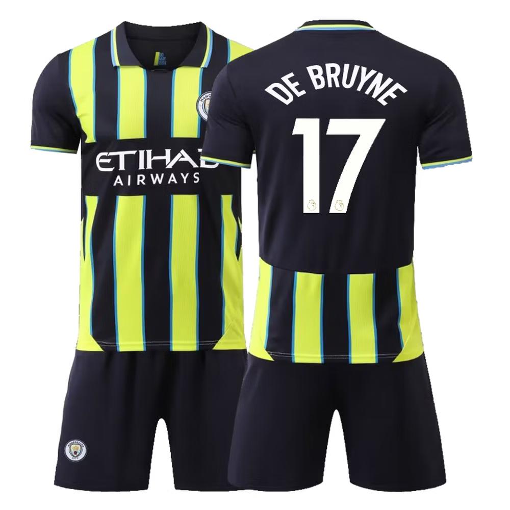 2024-2025 Man City Away Jersey No.17 De Bruyne XL