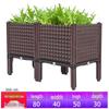 Extra Large Yellow-Edged Rooftop & Balcony Vegetable Planter Box