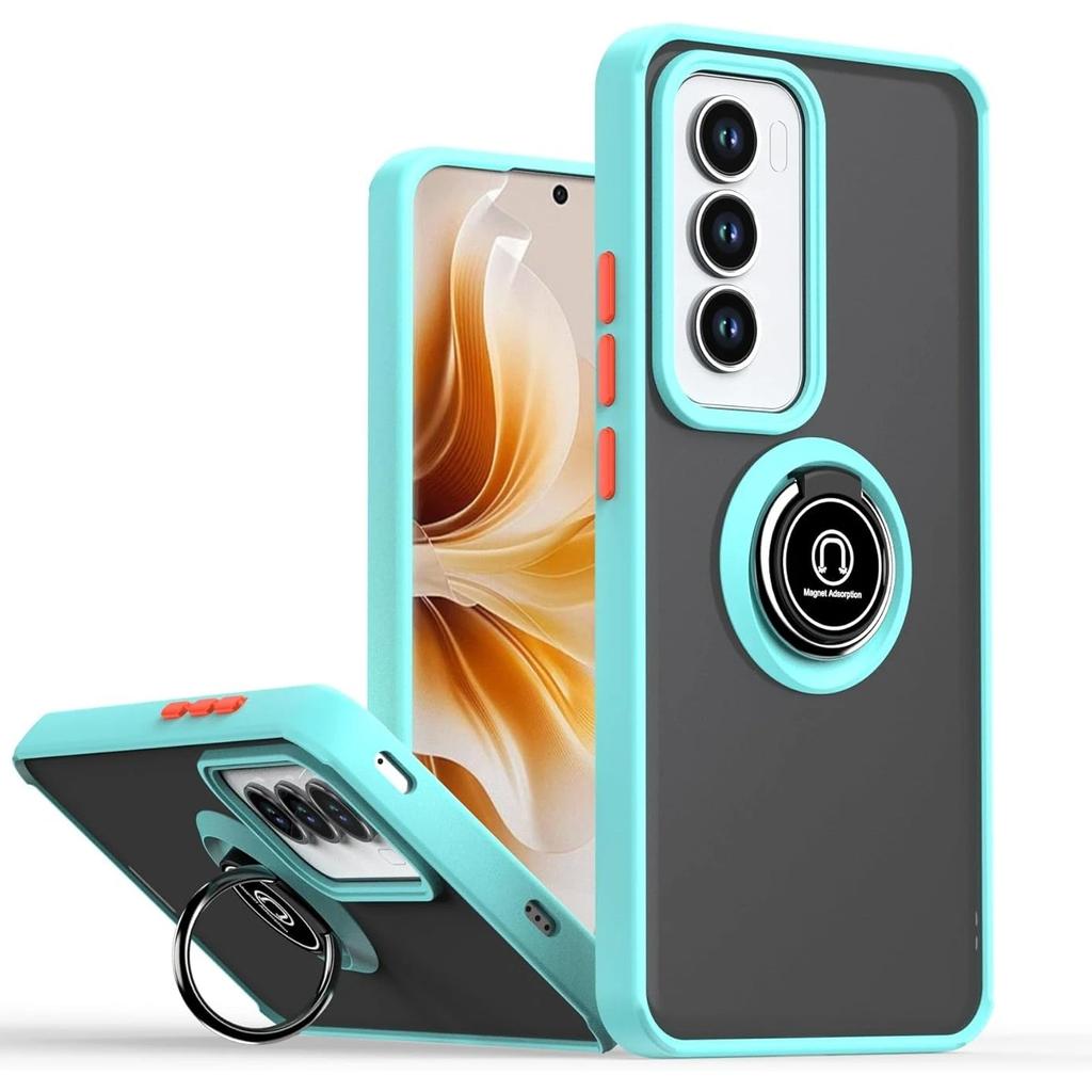 Kickstand Armor Matte Case For Realme C75 4G Realme 14x 5G Cover Ring Magnetic Stand Holder Shockproof Coque Fundas