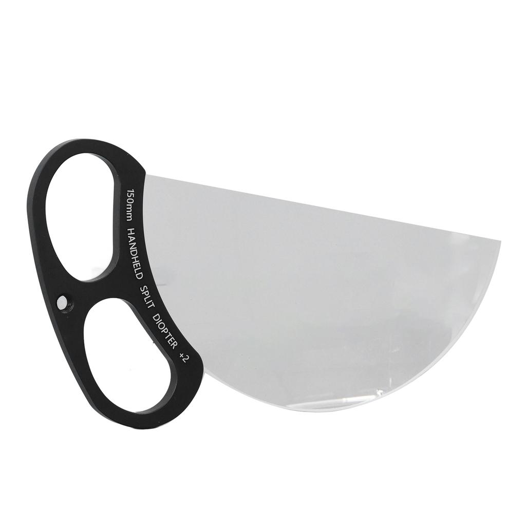 150mm 2 Degrees  Handheld Split Diopter Lens Filter Camera Photography Foreground Blur Film Prism Filter Accessories