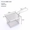 Qianxing 304 Stainless Steel Square Frying Basket Set