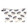 Evil Eye Print Makeup Bag Vintage Style Travel Storage Pouch Portable Hand Clutch Toiletry Bag