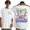 Be Happy Lift Heavy Muscle Mommy T Shirt Funny Gifts for Gym T Shirts Short Sleeve Men Womens Fashion Casual Oversized Tshirt