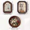 1PC Amerikanischen Französisch Vintage Modell Zimmer Eingangsbereich Hintergrund Wand Kombination Foto Wand