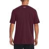 Under Armour Project Rock Globe T-shirt 'Burgundy' Men's 1373746-600