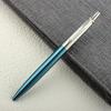 1PCS Ballpoint Pen Metal Materiall Press Style Ball Pens for School Office Writing Point 0.7mm Ink Color Blue