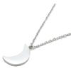 Collier - Suck UK - Lune - Acier Inoxydable - Argenté - 25 Cm