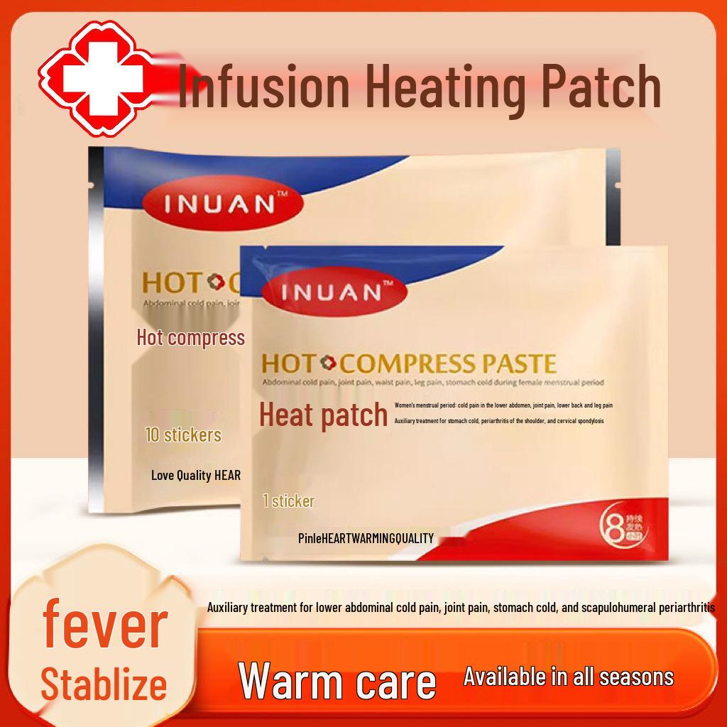 

Ai Nuan Self-Heating Disposable Infusion Patch – Winter Warming Hot Compress, Individually Packaged