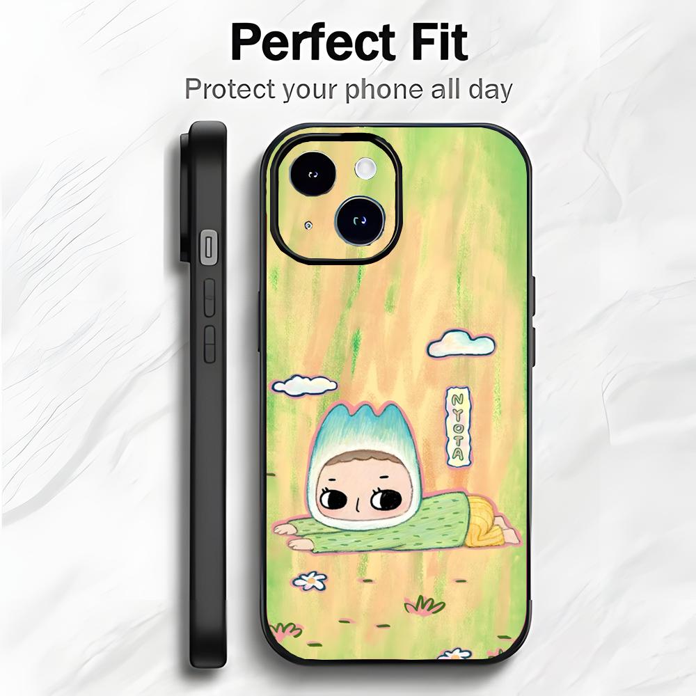 

Cute Chinese Character N-Nyota Phone Case Phone Case Soft Packaging Lightweight For iPhone17 16 15 14 13ProMax iphone12promax