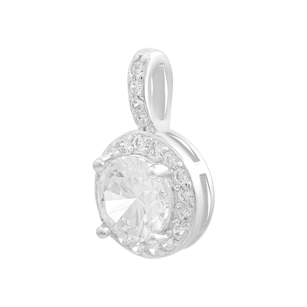 Silverhänge med cubic zirconia (2191698)
