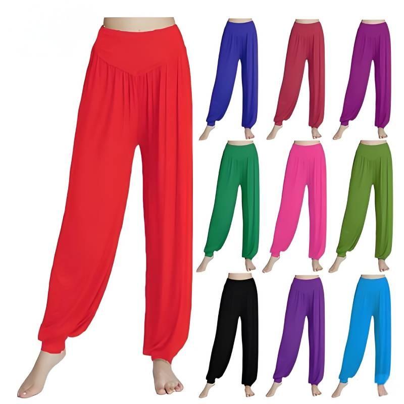 Comfortable And Stylish Women's Modal Yoga Pants For Dance And Fitness Activities In Various Colors And Sizes