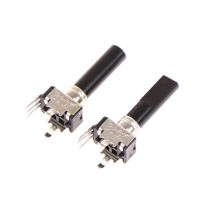

2Pcs Rk0936N B1K B2K B5K B10K B20K B100K A10K A20K A50K Mixer Vertical Single Link Potentiometer Shank Length 23Mm as the picture